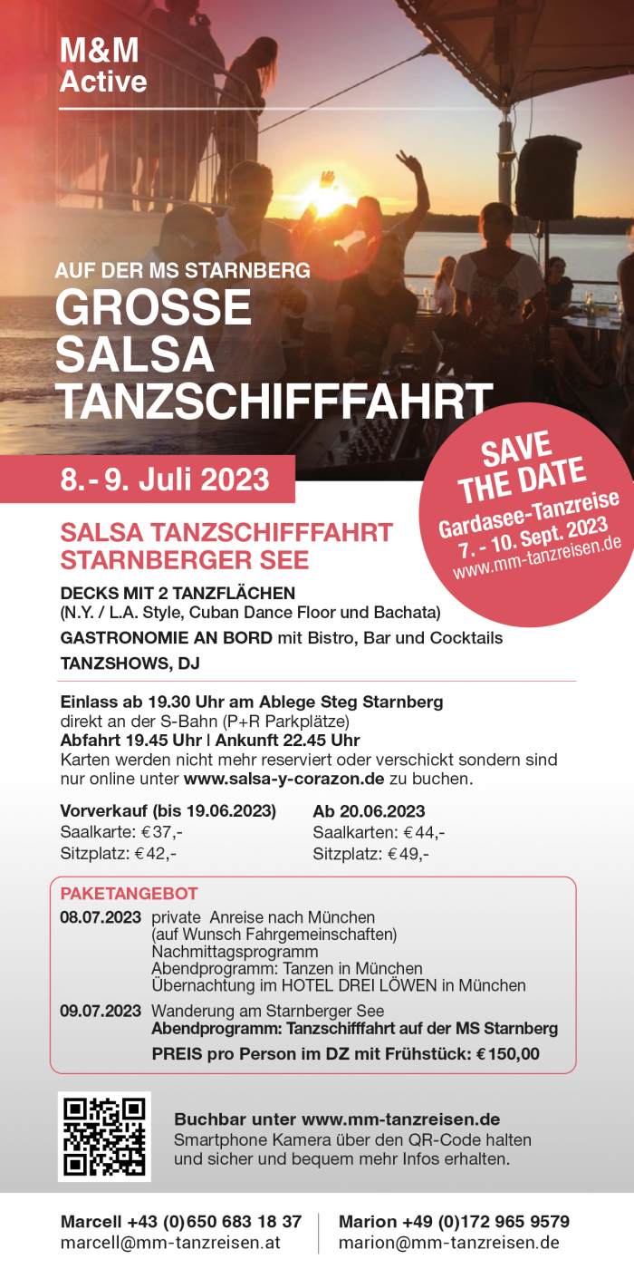Tanzschifffahrt Starnberger See